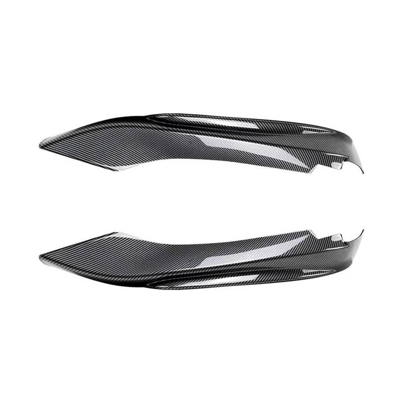 Splitter Für F32 F33 F36 420i 425i 430i 440i M440i 2014-2020 Abdeckung Schutz Körper Kit Sport Front Stoßstange Lip Spoiler Splitter Diffusor Spoiler(Carbon Look B) von FTJKKVV