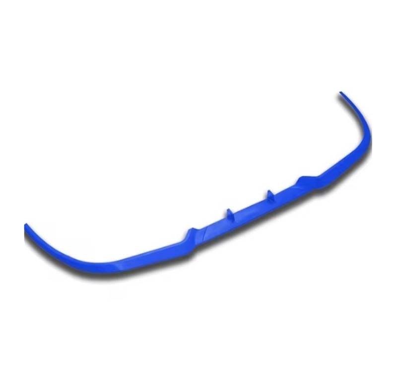 Splitter Ront Spoiler STOßSTANGE Lip Euro Spoiler Lip Universal 3 Stück Körper Kit Für Citroen Für Saxo 1996-2004 Für Cupra R Spoiler(Blau) von FTJKKVV