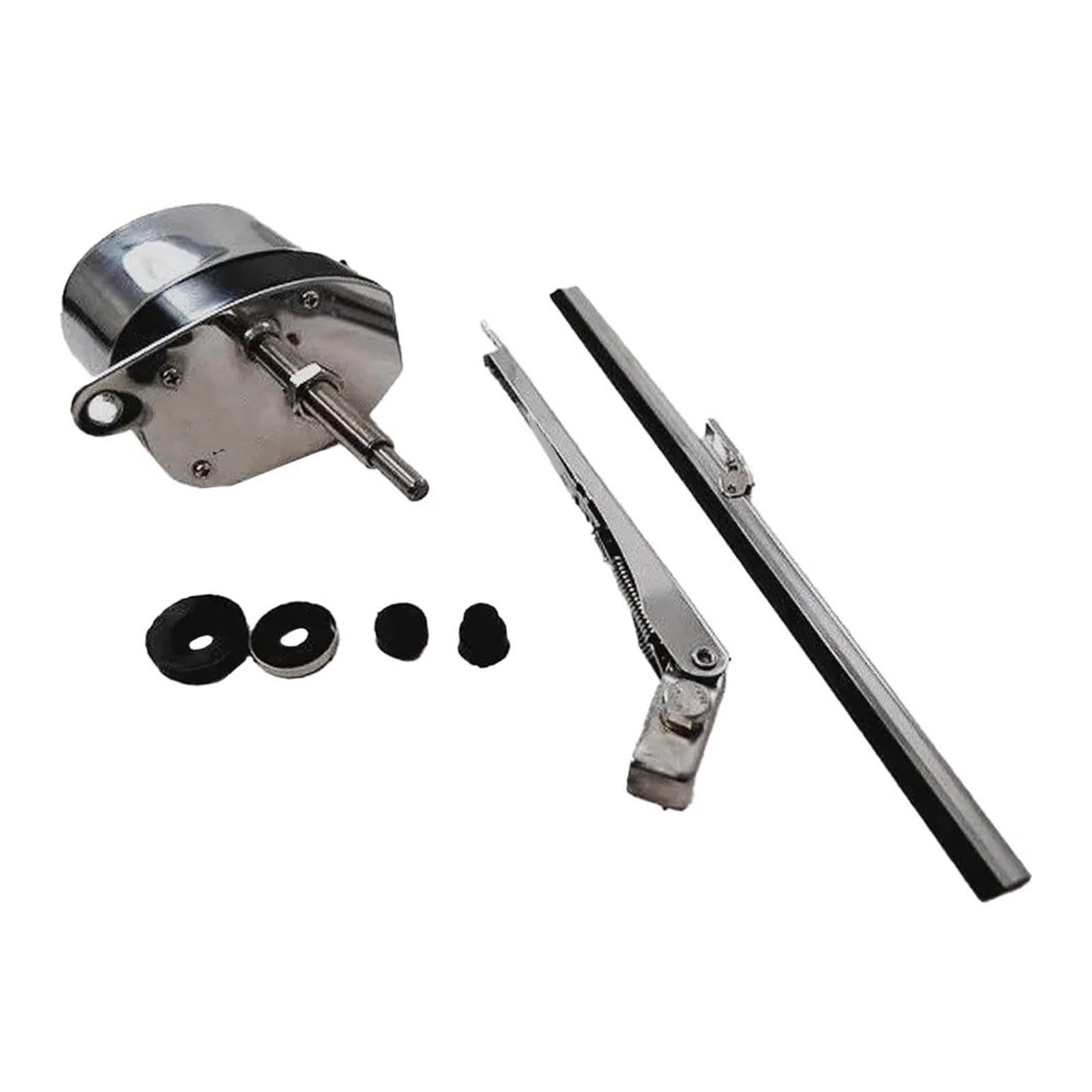 Wischermotor Für Jeep 12V Auto Scheibenwischer Motor Kit Hotrod Street Rod Edelstahl Neue Zubehör Einfache Installation Scheibenwischermotor von FTJKKVV