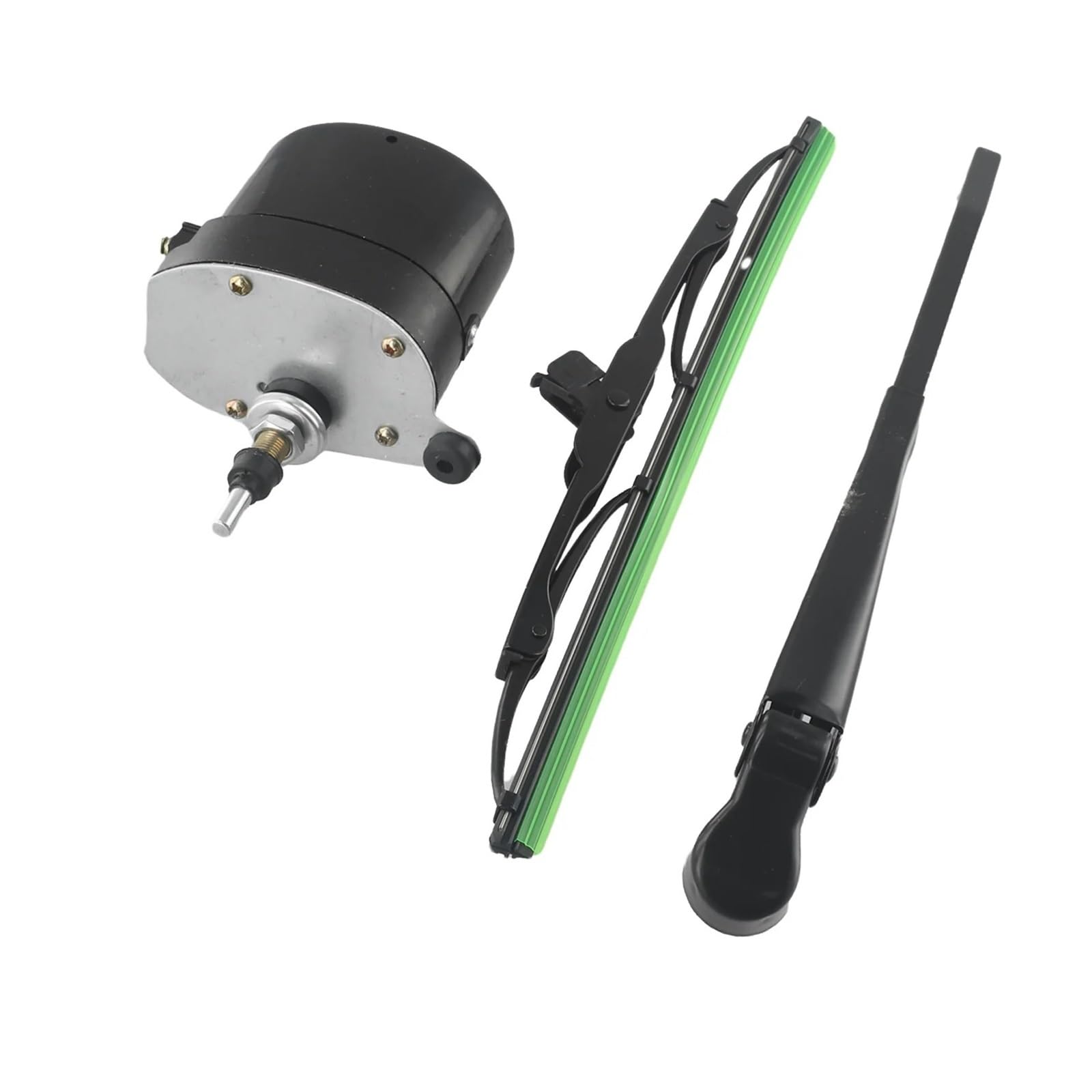 Wischermotor Für Jeep Traktor Angeln Für Caravan ATV-UTV Elektrischer Scheibenwischermotor-Kit 12V Mit Wischerblättern Boote Wohnmobile 01287358 7731000001 Scheibenwischermotor(Motor Wiper) von FTJKKVV