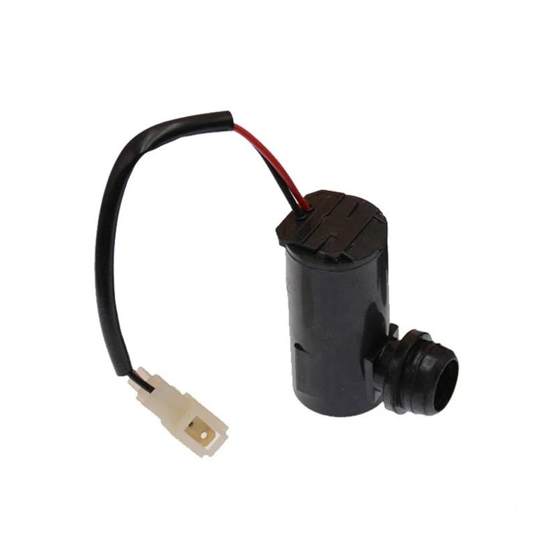 Wischermotor Universal 12V 24V Fahrzeug Windschutzscheibe Reinigung Wasser Für Tank Motor Scheibenwischer Washer Pumpe Wasser Jet Motor Auto Zubehör Scheibenwischermotor(12V with Wire) von FTJKKVV