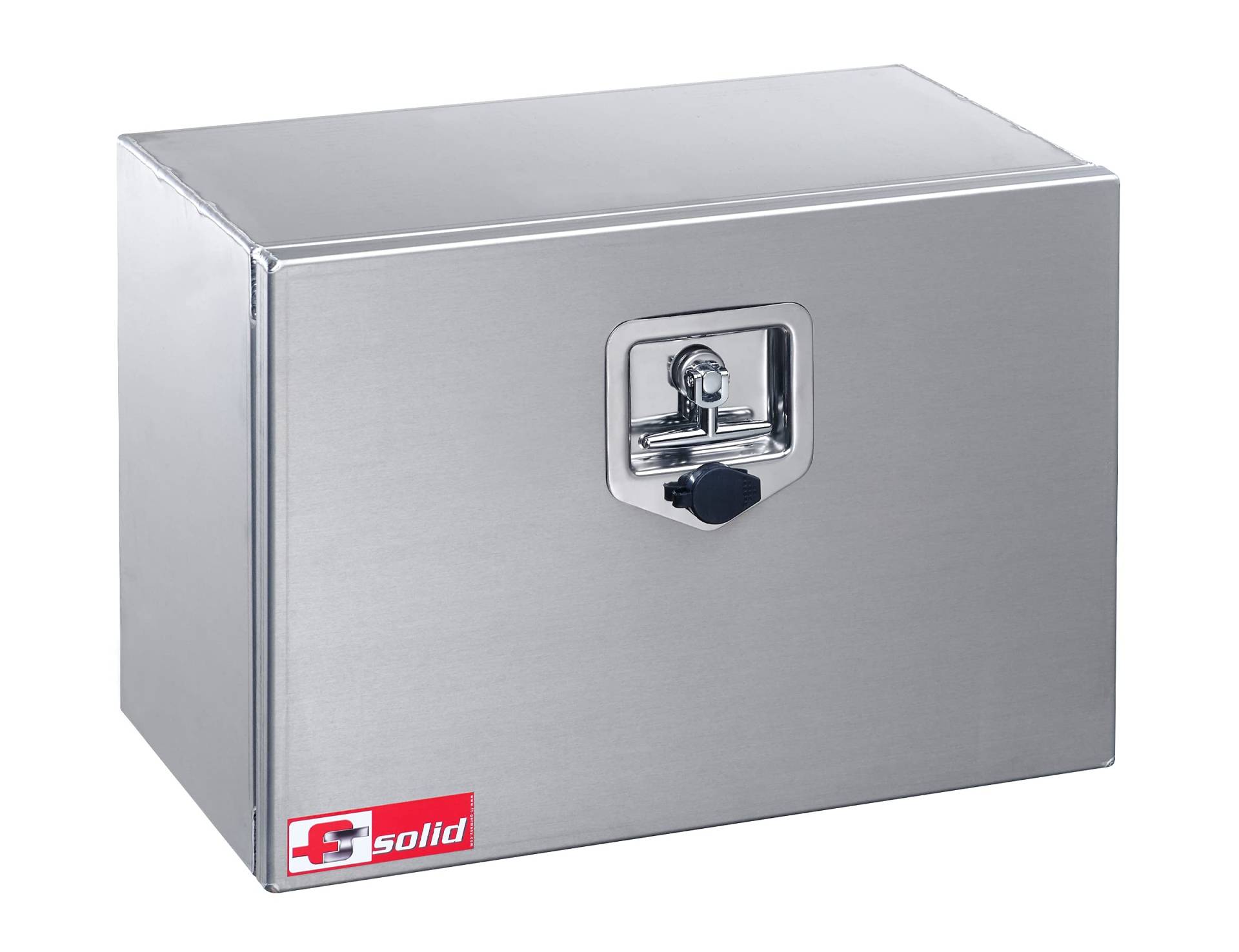 FTsolid 35l Unterflurbox aus Alu Anhängerkiste Staubox Gurtkiste Werkzeugkiste Staukasten Unterbaubox Box von FTsolid