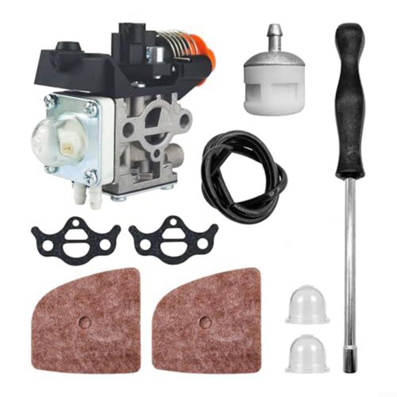 FUANA Vergaser-Kit für Fs 94 für Rc-E für Z Vergaser-Kit Ersatz mit Luftfiltern, Kraftstoffleitung, Kraftstofffilterdichtung für Km 94 für Rc-E von FUANA