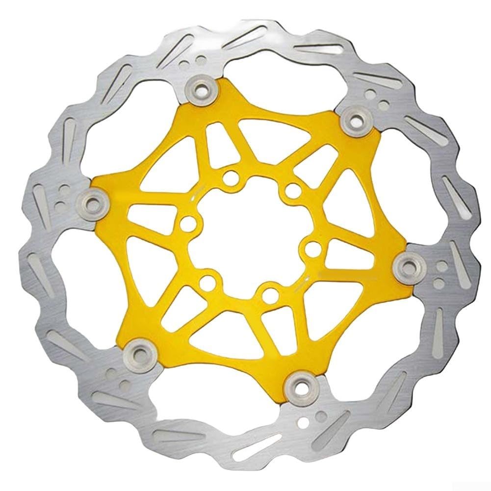 Mountainbike-Scheibenbremsen mit einem stromlinienförmigen Design mit überlegenen Reibungseigenschaften in kompaktem Formfaktor (Gold 160) von FUANA