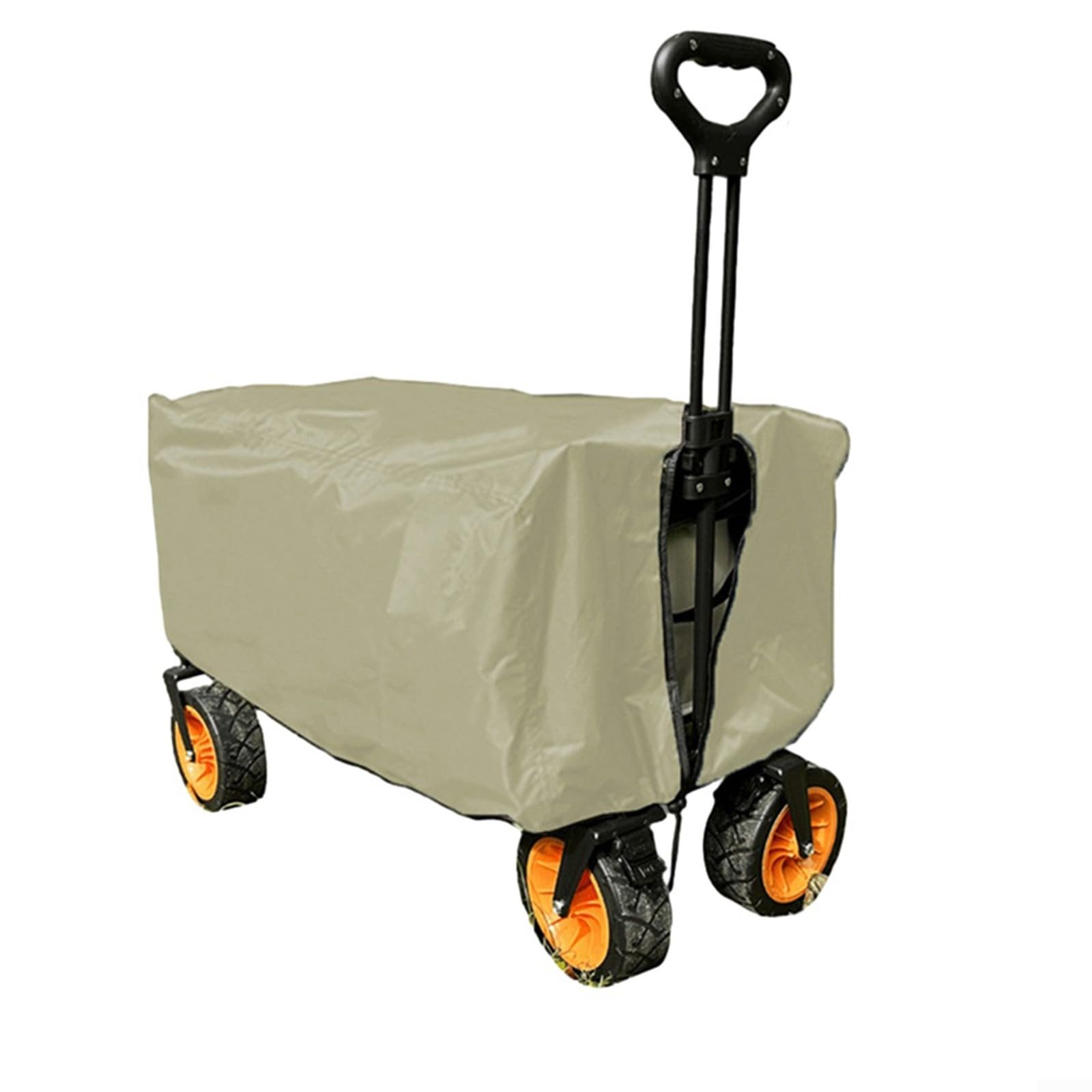 Camper Auto Regenschutz 210D Oxford Tuch Material, Effektiver Staub- und Regenschutz (Beige) von FUBESK