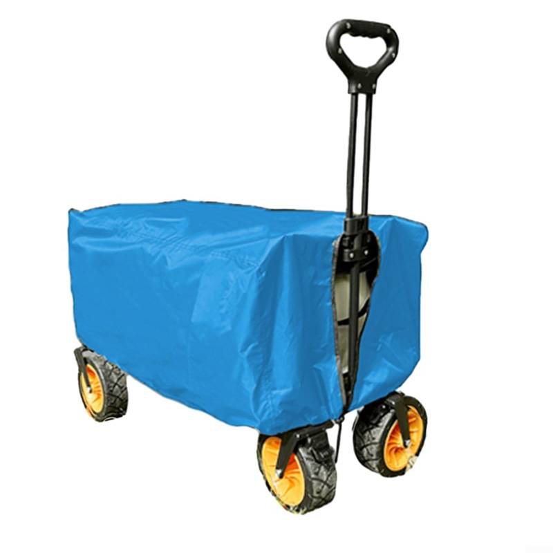 Camper Auto Regenschutz 210D Oxford Tuch Material, Effektiver Staub- und Regenschutz (Blau) von FUBESK