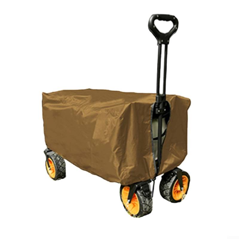 Camper Auto Regenschutz 210D Oxford Tuch Material, Effektiver Staub- und Regenschutz (Khaki) von FUBESK