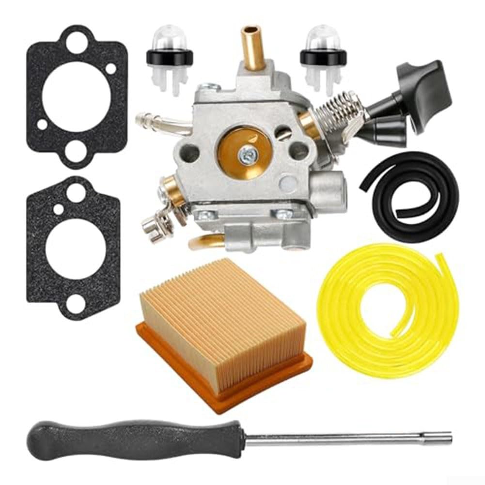 Vergaser-Kit für BR800, BR800X, BR800CE Laubbläser Komplettset mit Luftfilter, Kraftstofffilter, Dichtungen und mehr von FUBESK