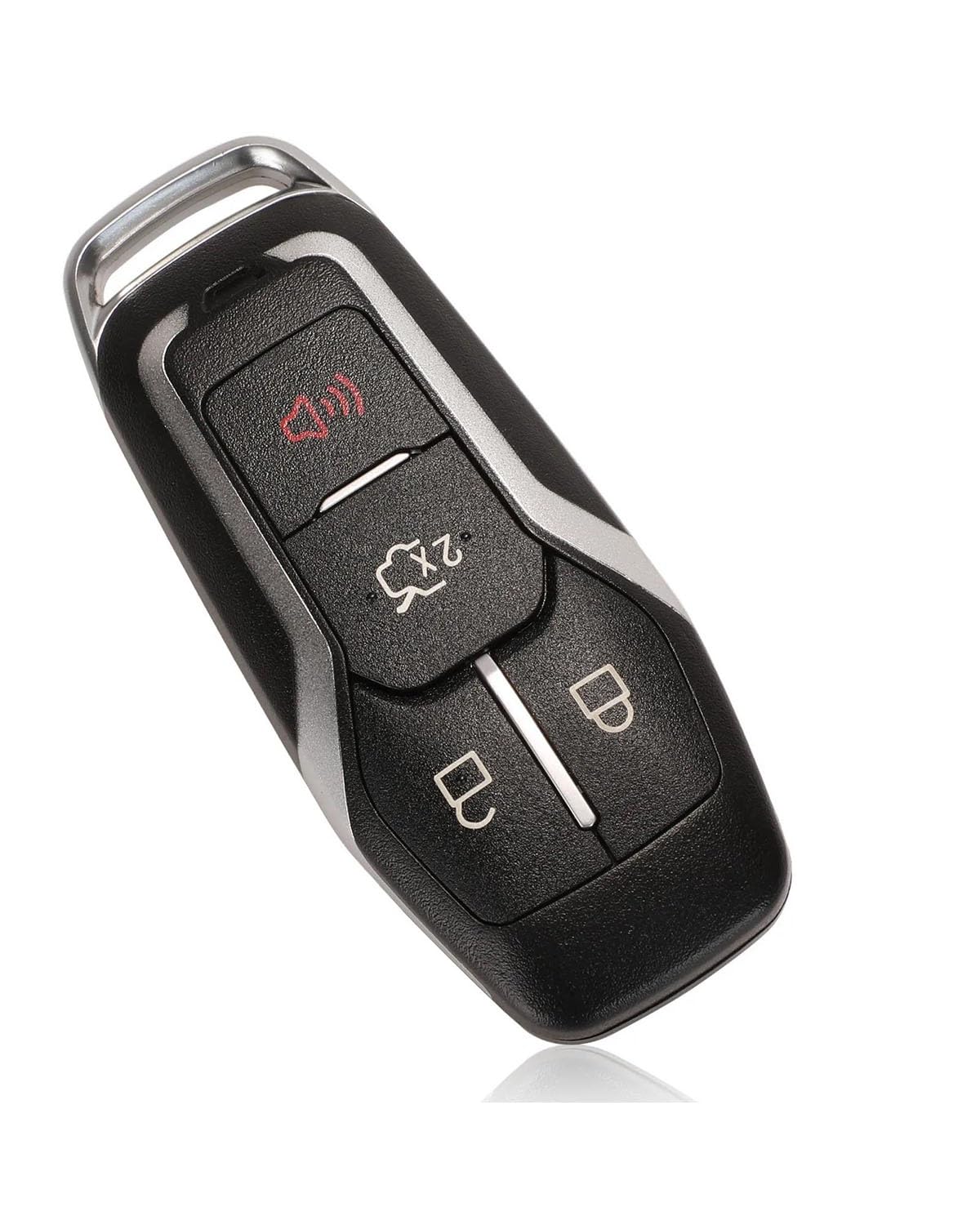 Auto Autoschlüssel Für Mustang Für Edge Für Explorer Fusion Mondeo Kuka Autoschlüsselgehäuse Für Smart Key Case 3/4/5 Tasten Autoschlüssel Gehäuse(3Buttons) von FUBUSEE