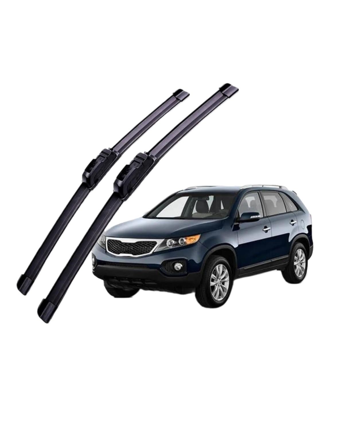 Auto Wischer Für KIA Für Sorento Für XM 2010 2011 2012 2013 2014 Frontscheibenwischerbürsten UJ Hakentyp Autozubehör 24"+20" Scheibenwischer von FUBUSEE