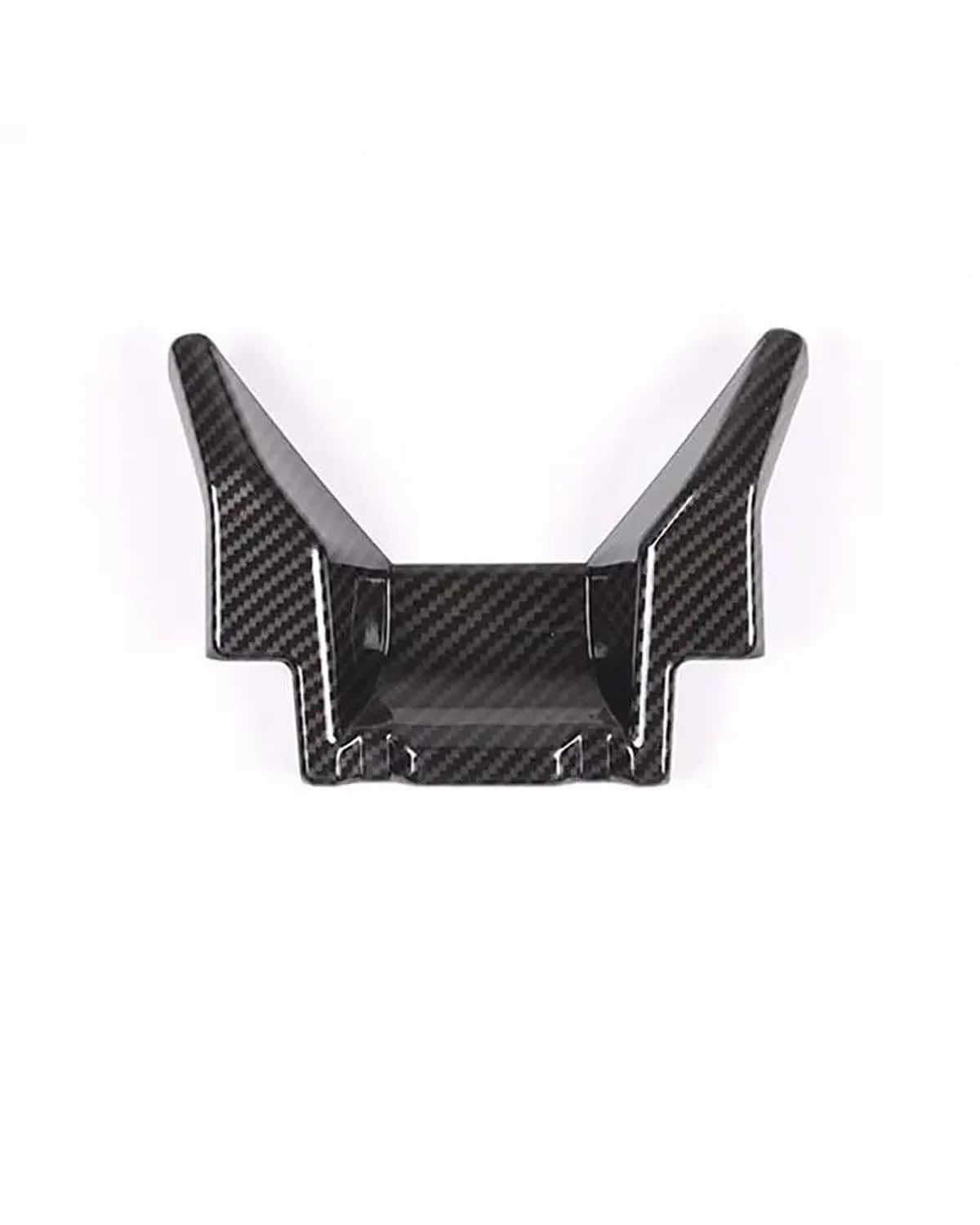 Console Panel Dekorabdeckung Für 1 2 Für Serie F40 F44 2020-2024 Carbon Fiber Car Center Console Armlehne Box Vorne Dekorative Panel Aufkleber Zubehör Center Console Panel Dekoration(Carbon Fiber) von FUBUSEE