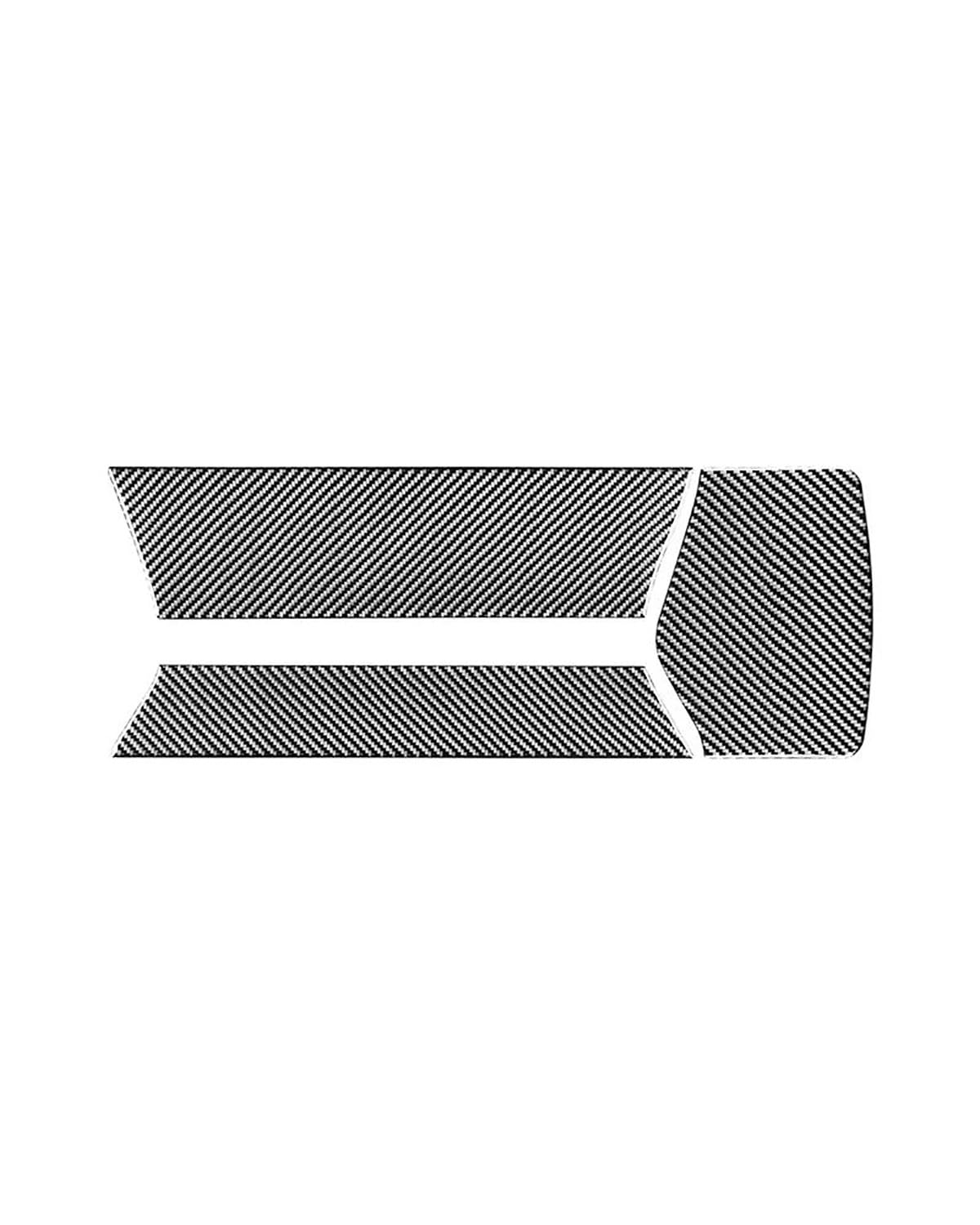 Console Panel Dekorabdeckung Für Z4 Serie G28 G29 2019-2023 Carbon Fiber Zubehör Innen Auto Zentrale Armlehne Box Panel Trim Abdeckung Dekorative Sticke Center Console Panel Dekoration(Black,For Right von FUBUSEE