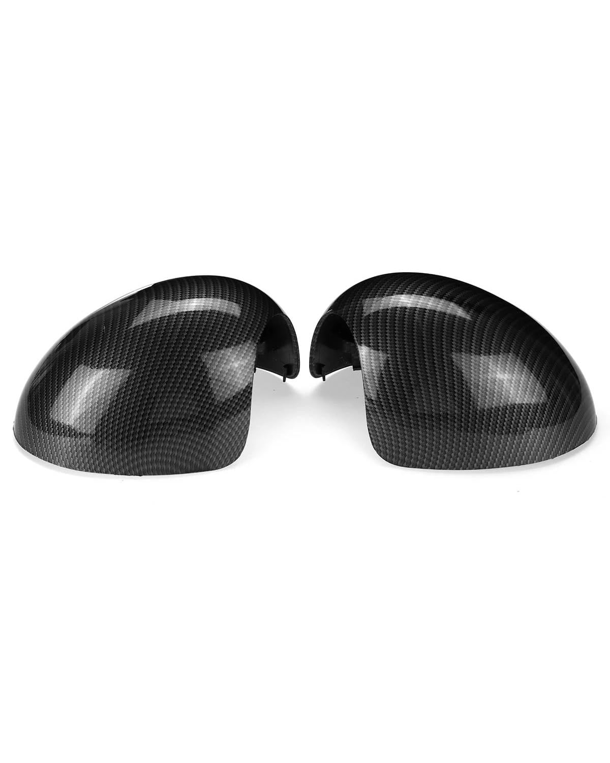 Rückspiegel Abdeckung Für Mini R55 R56 R57 R58 R59 R61 Seitenspiegelschale Ersatz 2 Stücke Autotür Flügel Rückspiegel Abdeckkappe Seitenspiegel piegelkappen(Carbon Fiber Look) von FUBUSEE