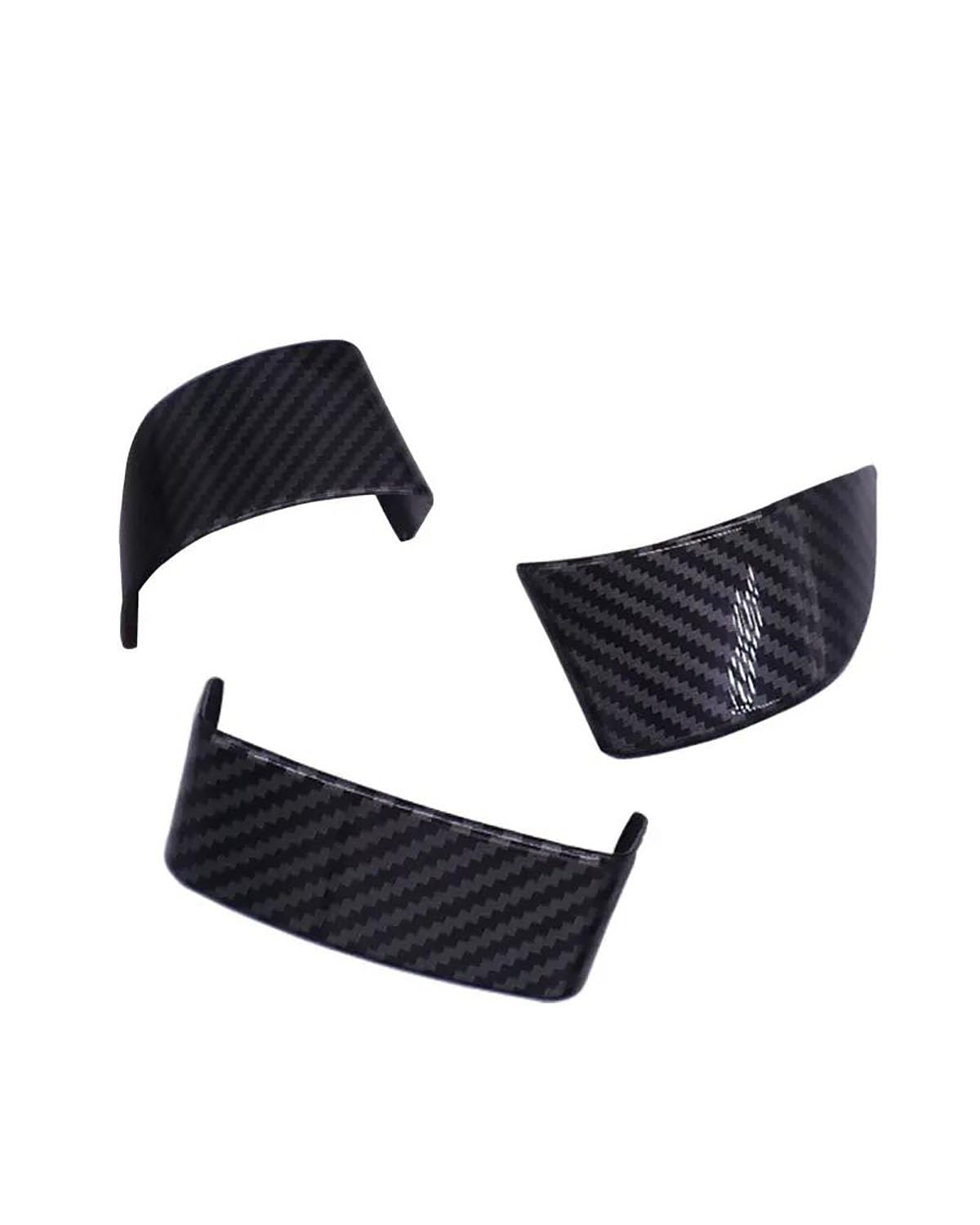 Verkleidung der Konsolenverkleidung 3 Stücke Für Golf 5 Für MK5 Für Passat Für B6 Auto-Styling Carbon Fiber Texture Innen Lenkrad Panel Abdeckung Trim Center Console Panel Dekoration von FUBUSEE