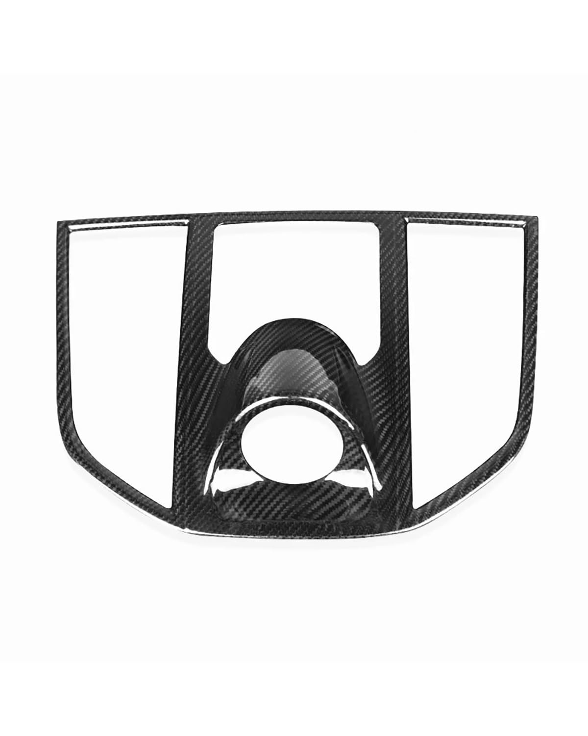 Verkleidung der Konsolenverkleidung Für 2014 2015 2016 2017-2020 Carbon Fiber Auto Dashboard Air Outlet Vent Trim Center Gauge Pod Dashboard Rahmen Abdeckung Streifen Center Console Panel Dekoration von FUBUSEE