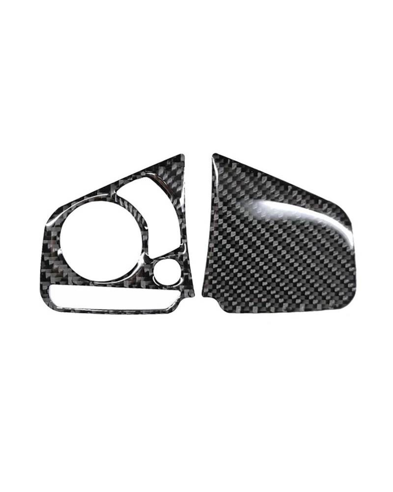 Verkleidung der Konsolenverkleidung Für Civic Für 10. Für Gen 2016 2017 2018 2019 Auto-Styling Carbon Fiber Lenkrad Panel Abdeckung Trim Center Console Panel Dekoration(Type B) von FUBUSEE