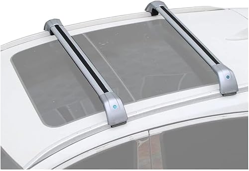 2 Stück Autodachträger Längsstange für Kia Telluride 2019 2020 2021, Aluminium Dachreling Dachträger Gepäckträger GepäCktransport Zubehör von FUFIZU