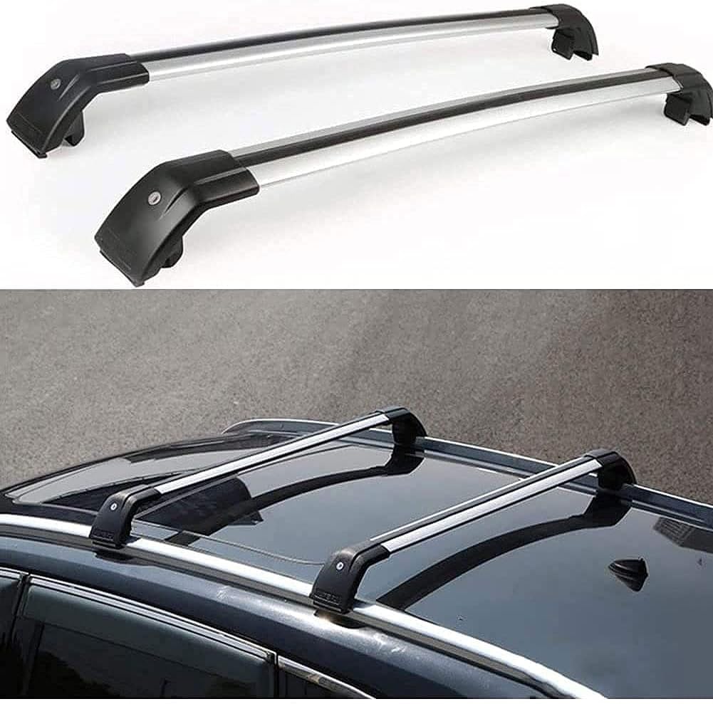 2 Stück Autodachträger Längsstange für Suzuki Vitara 2015-2020, Aluminium Dachreling Dachträger Gepäckträger GepäCktransport Zubehör von FUFIZU