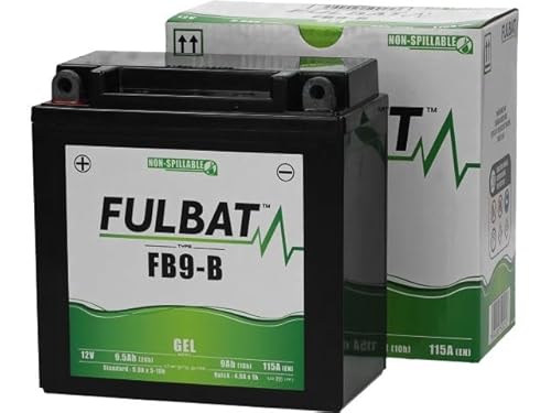 Batterie Fulbat YB9-B Gel 12V 9Ah (Wartungsfrei) von Fulbat