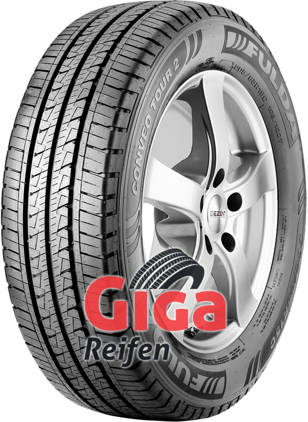 Fulda Conveo Tour 2 ( 185/75 R14C 102/100R 8PR ) von FULDA