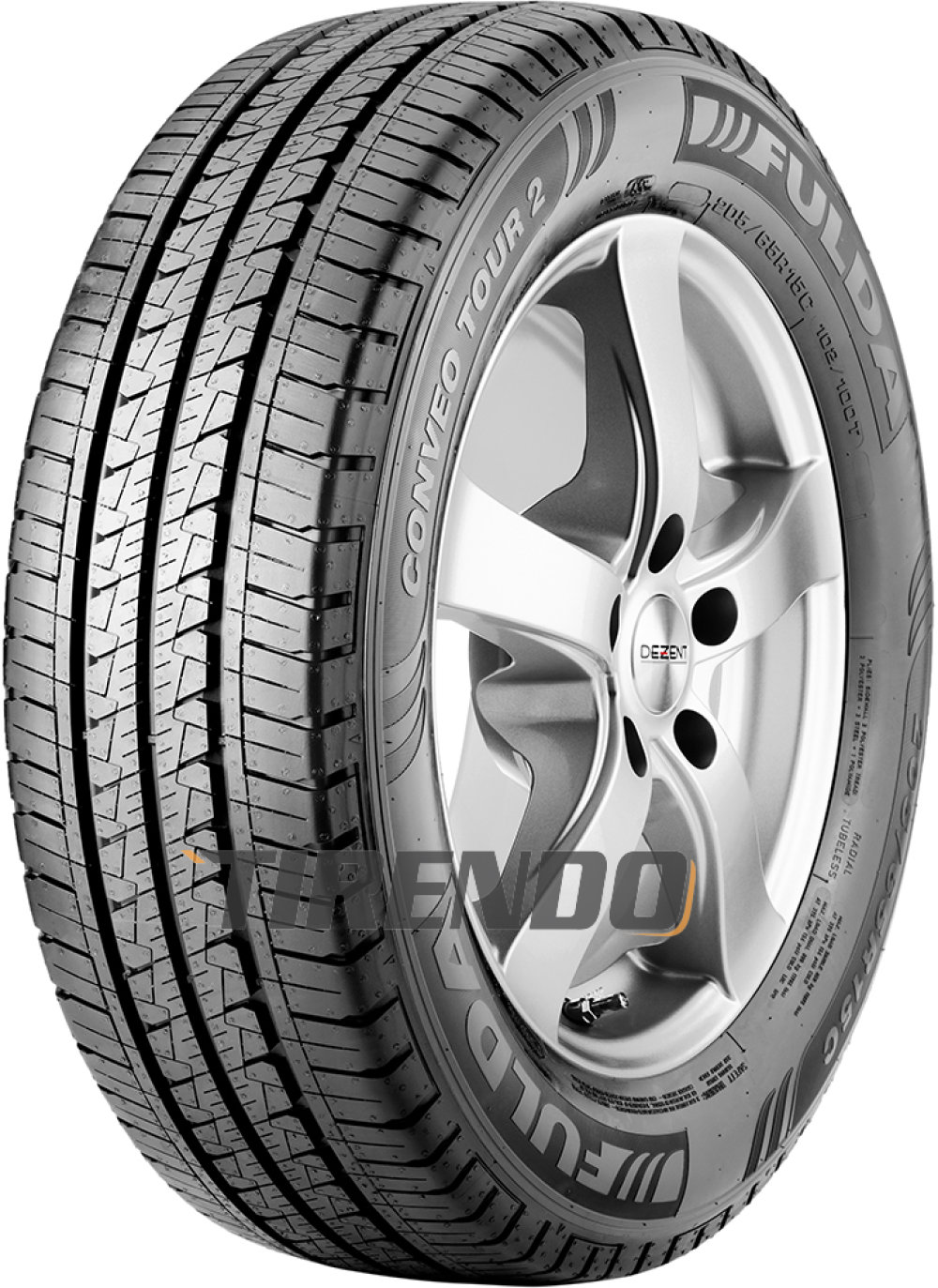 Fulda Conveo Tour 2 ( 225/65 R16C 112/110R 8PR ) von FULDA