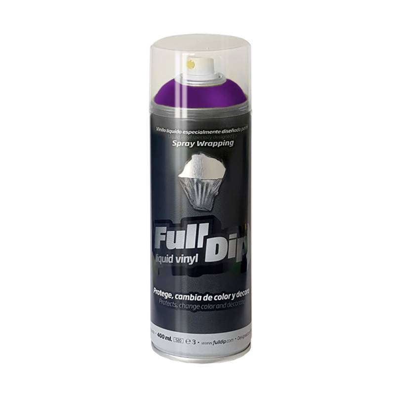 FullDip FLD0208 Flüssigvinyl, Violett, Metallic, 400 ml von FULL DIP