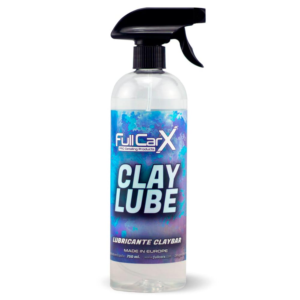 FULLCARX Clay Lube 750ml Lehmriegel Schmiermittel Clay Bar Auto, Karosserie dekontaminieren, Spezielle Formel, Tolle Leistung Effektiv und Sicher, Reinigung Detailing Professionelles Produkt von FULLCARX