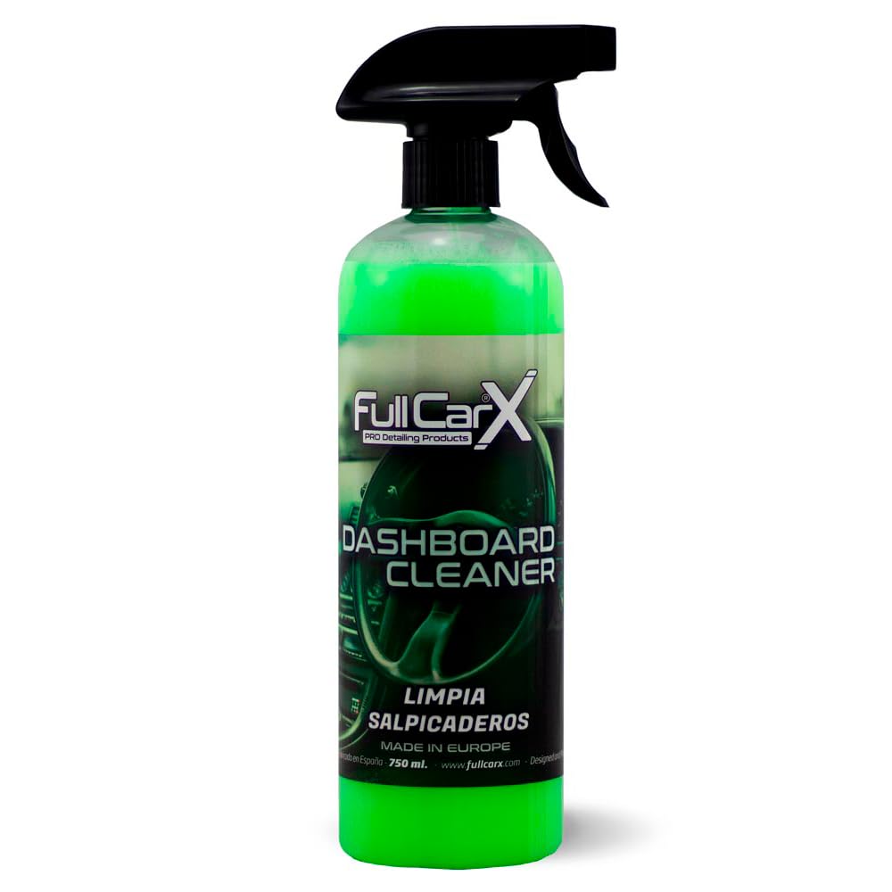 FULLCARX Dashboard Cleaner 750ml Auto Innenraumreiniger Cockpitpflege, Weist Staub ab, Dauerhafter Schutz, Reiniger Innenraum, Glänzendes Finish, Cockpit Reinigung Detailing Professionelles Produkt von FULLCARX