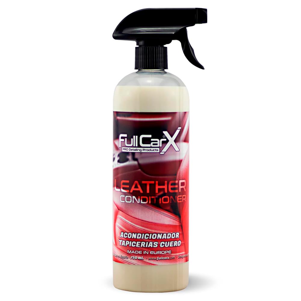 FULLCARX Leather Conditioner 750ml Lederpflege Auto, Behandlung von Leder Autositz Polster Innenraum Lederpflegemittel Spezialpflege Langanhaltende Wartung, Reinigung Detailing Professionelles Produkt von FULLCARX