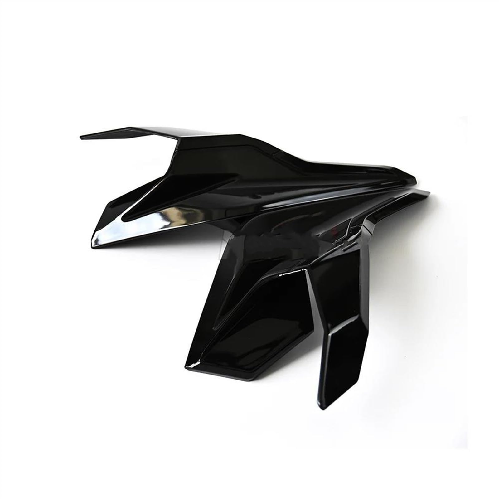 Aerodynamische Winglets Motorrad Einzelsitz Hinten Schwanz Spezielle Kit Hinten Sitz Hinten Trim Verkleidung Für CB650R CBR650R 2019-2022 Verkleidungs Winglets (Größe : Bright Black 2) von FUNFOB