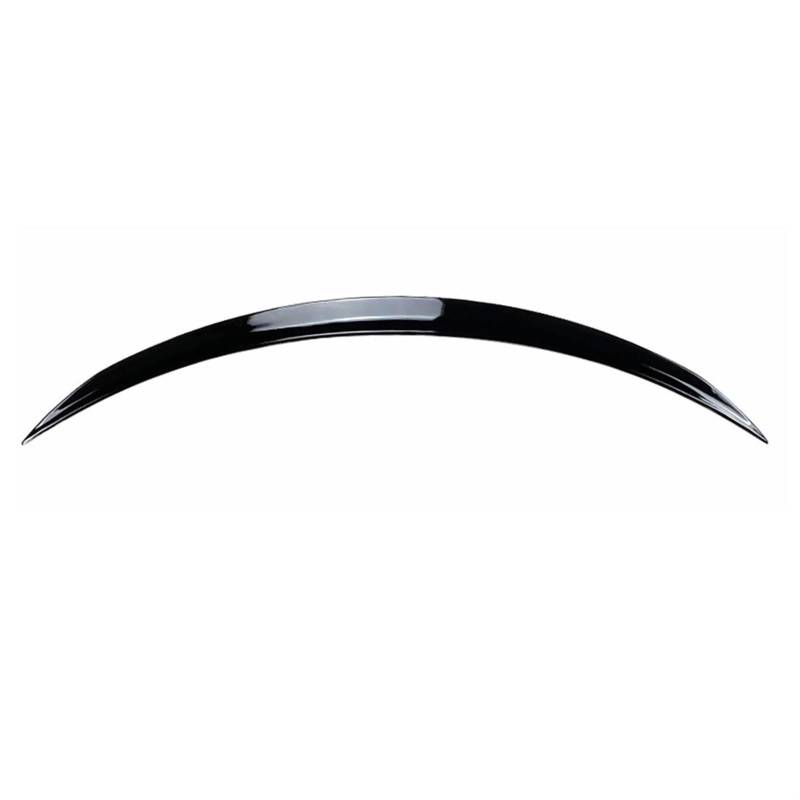 FUNFOB Heckspoiler Hinten Stamm Spoiler Für Mercedes Für Benz C Klasse Coupe W205 C205 2 Tür 2015-2021 C180 C200 C300 C350 C43 C63 Dach Spoiler Flügel Auto HeckflüGel (Color : Schwarz glänzend) von FUNFOB