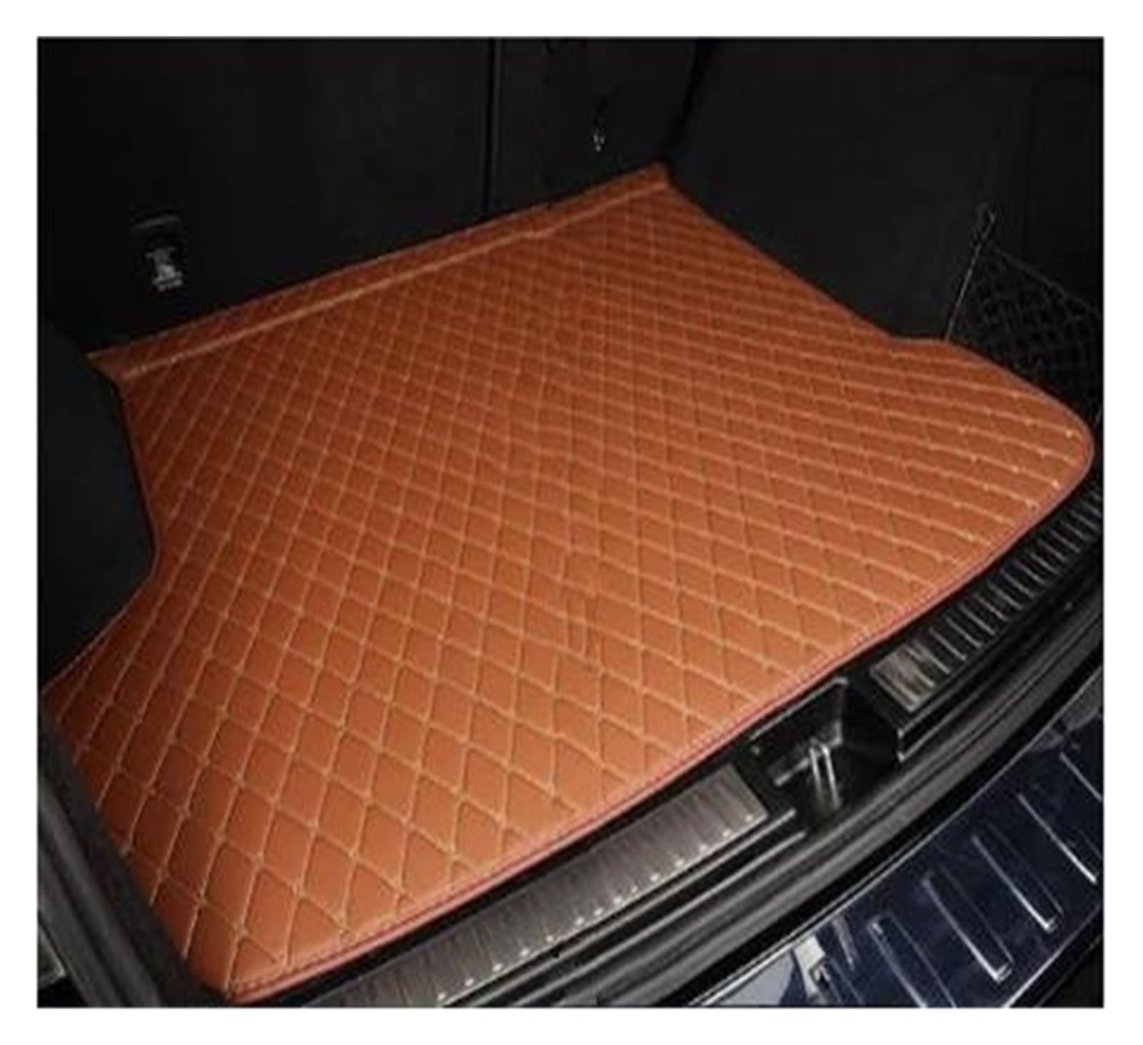 Kofferraum Schutzmatte Benutzerdefinierte Kofferraummatten Für Jeep Für Wrangler Für JK 2008–2017 Autozubehör Cargo Liner Auto Schutzmatte(Color 1) von FUNFOB