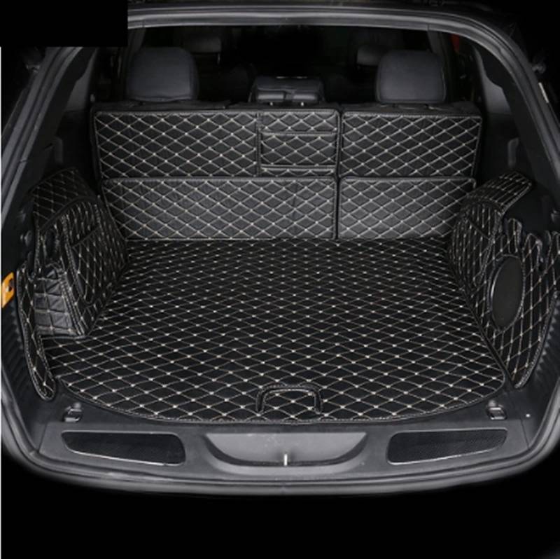 Kofferraumwanne Für Jeep Für Grand Cherokee 2011 2012 2013 2014 2015 2016 2017 2018 2019 2020 Protector Zubehör Kofferraum Cargo Liner Cover Mat Kofferraumschutzdecke (Farbe : 2) von FUNFOB