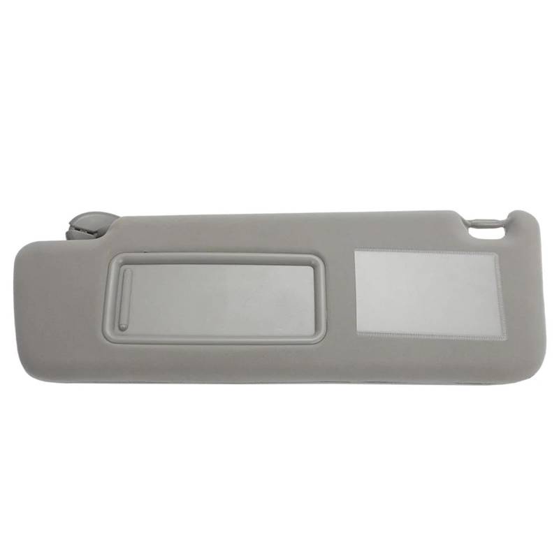 Sonnenschutz Für Toyota Für Land Cruiser Für J12 Für Prado Für LC 120 2003-2009 Sonnenblende Mit Lampe Seite Sonnenblende Auto Sonnenblende (Color : Gray Left) von FUNFOB