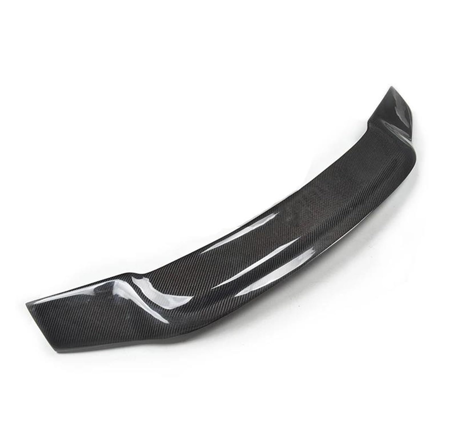 Spoiler Wing Heckspoiler Flügel Für A3 S3 RS3 8V Limousine Limousine 4 Tür 2013-2020 R Stil Carbon Faser Heckklappe Stamm Deckel Splitter Lip Auto Heckspoiler von FUNFOB