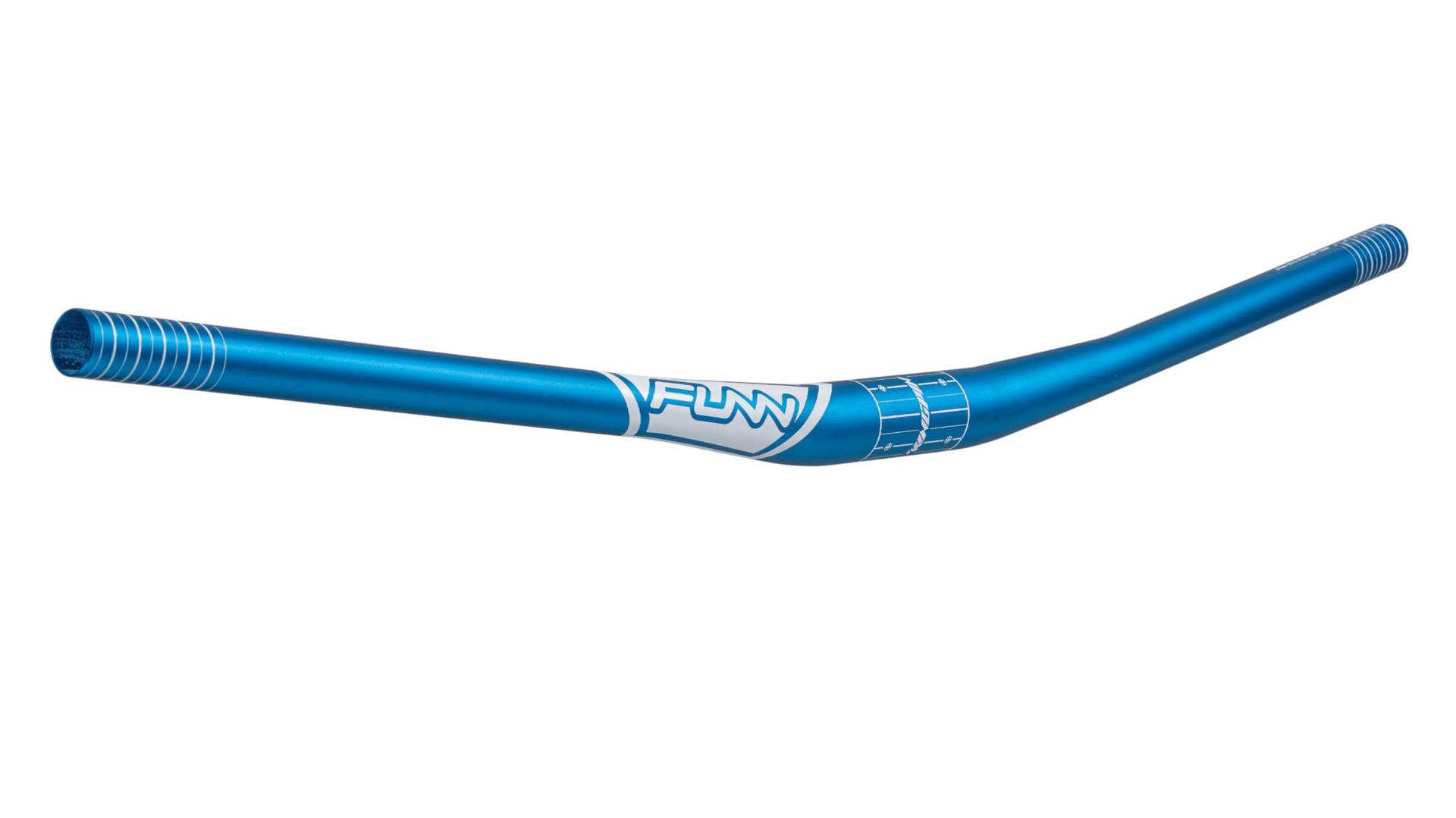 Funn Kingpin Mountainbike-Lenker mit Lenkerklemme 35 mm und Breite 785 mm, robuster und leichter Legierungs-Riser-Lenker für MTB, BMX und Rennrad, Erhöhung 15 mm (blaue) von FUNN