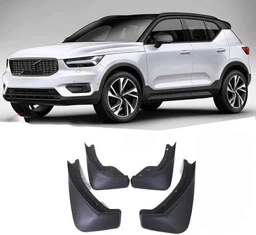 4Pcs Auto Schmutzfänger für Volvo XC40 2017-2022, Schmutzfänger Vorne Hinten Fender Spritzschutz Auto Kotflügel Styling Zubehör von FUNSIE