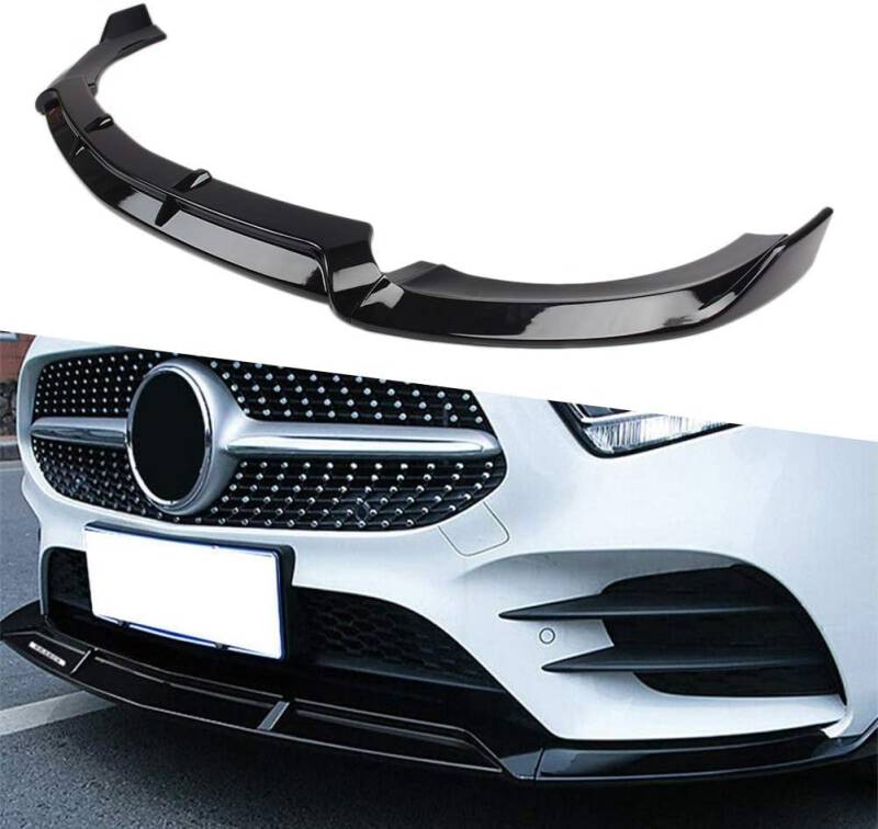 Auto Frontspoiler Lippe für Merdeces Benz W213 E-Class E200 E300 2016-2019, Frontstoßstange Lippe Splitter Spoiler Diffusor, Kinn Splitter Body Kit, Auto Zubehör von FURLOU