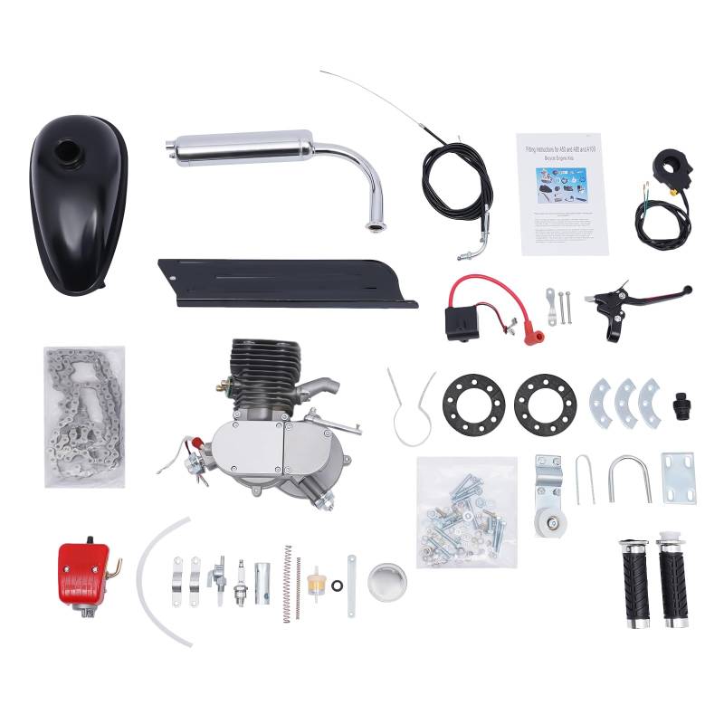 100CC 2 Takt Motorisierte Gas Moteur Fahrrad Benzin Hilfsmotor Bike Engine 36 Zähne Kettenrad Motorisierte Kit von FUROMG