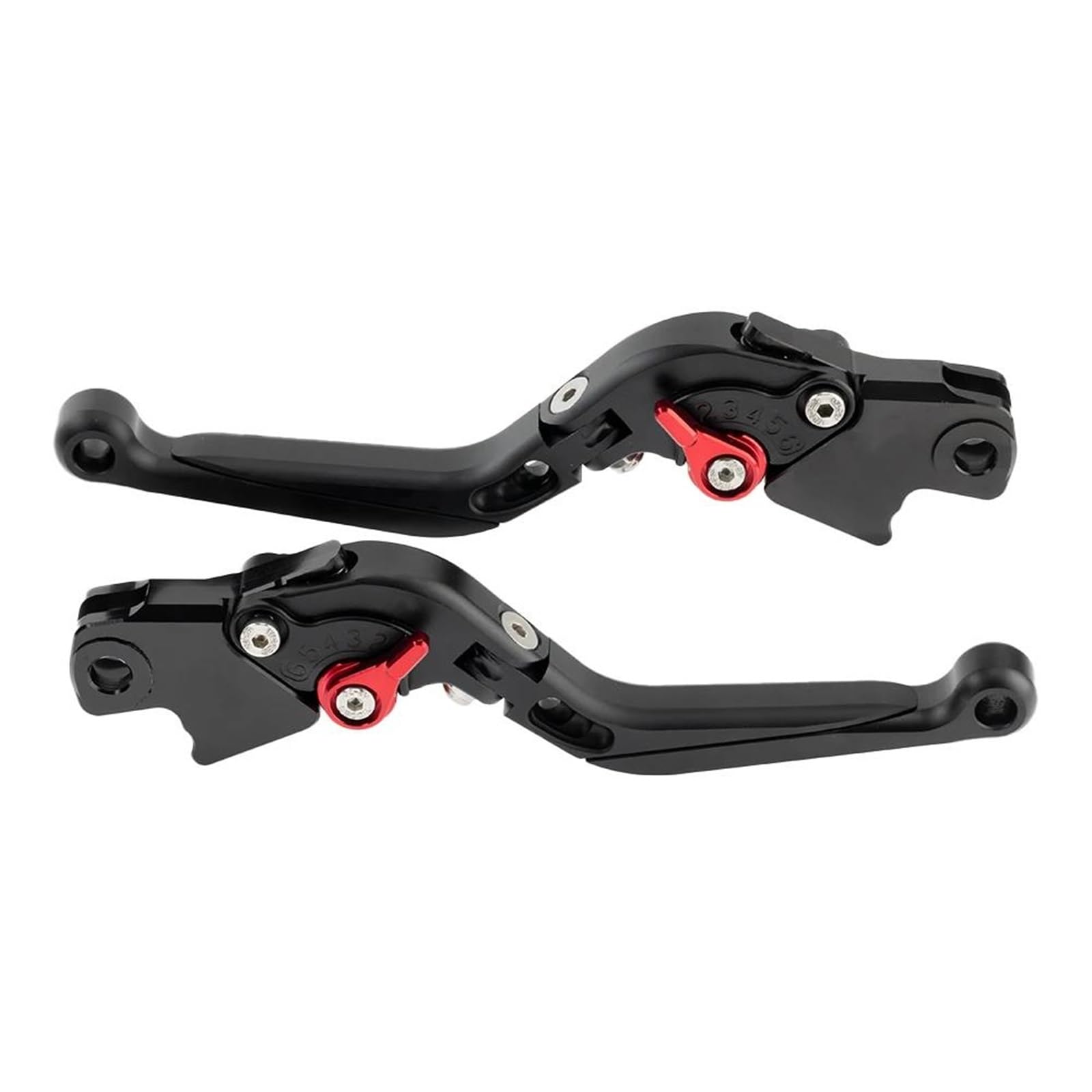 Einstellbar Zusammenklappbar Ausziehbar Für BM&W F700GS F650GS F800R F800GT F800ST F800S F800GS ADV F 800 GS Motorrad Ausziehbare Verstellbare Klappbare Bremskupplungshebel Bremsgriff(Black) von FUTWIZ