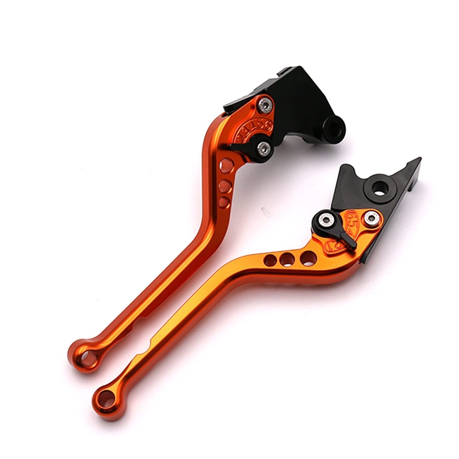 Einstellbar Zusammenklappbar Ausziehbar Supermoto Lange/Kurze Bremskupplungshebel Für Super Duke Für 1290 GT 2014–2022 990 2005 2006–2013 1190 RC8 RS RC8R Bremsgriff(Long orange) von FUTWIZ