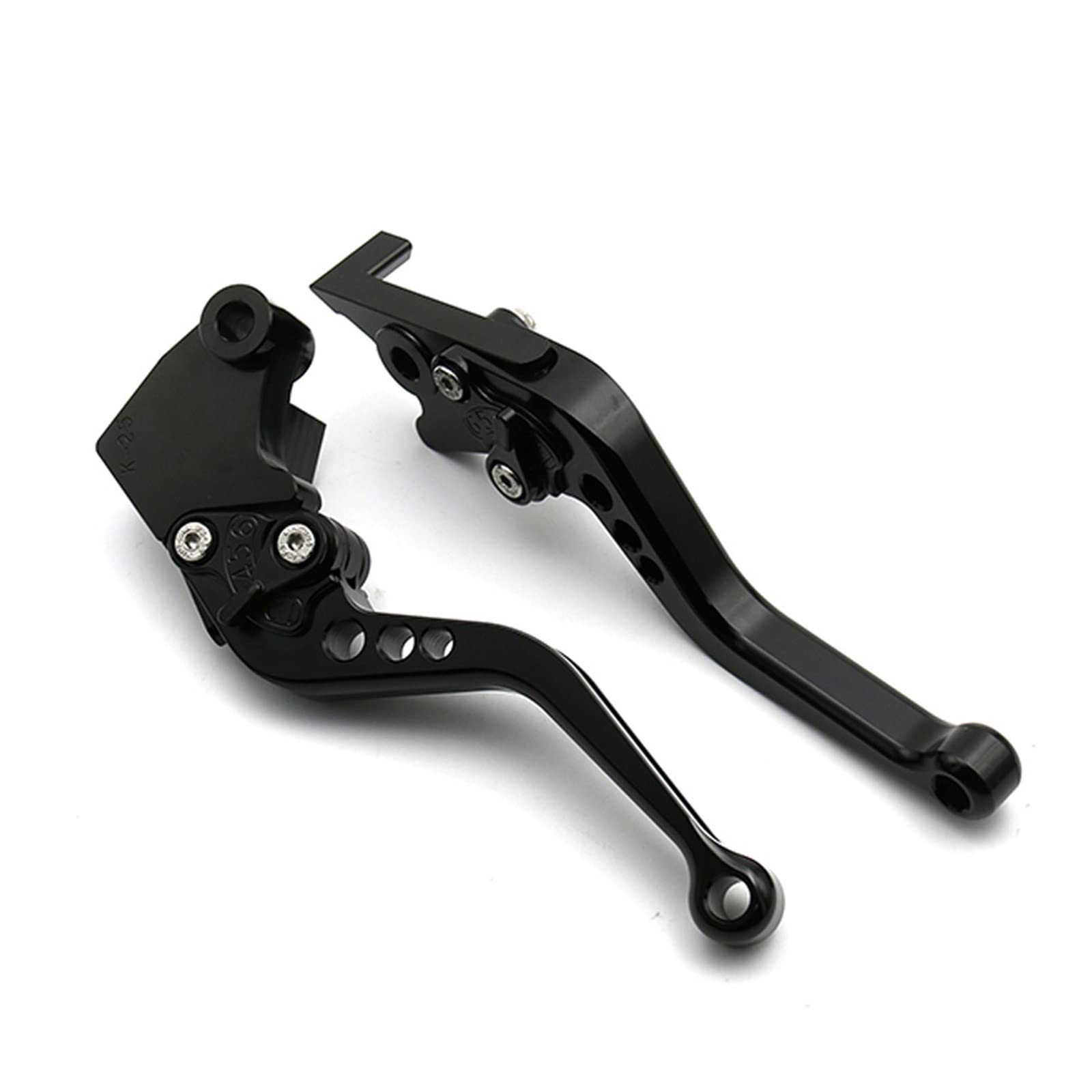 Einstellbar Zusammenklappbar Ausziehbar Supermoto Lange/Kurze Bremskupplungshebel Für Super Duke Für 1290 GT 2014–2022 990 2005 2006–2013 1190 RC8 RS RC8R Bremsgriff(Short All Black) von FUTWIZ