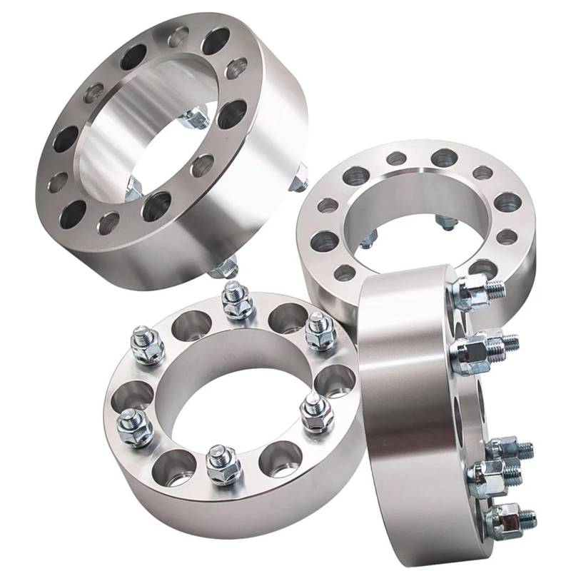 Lug Wheel Spacers 108-mm-Spurverbreiterung Adapter 6x139,7 50mm 4WD 2 Zoll 6x5,5 Für Toyota Für 4-Runner Für SR5 96-13 Für Landcruiser Für Patrol Für Hilux Für 4WD Wheel Spacers Wheel Spacers Power von FUTWIZ