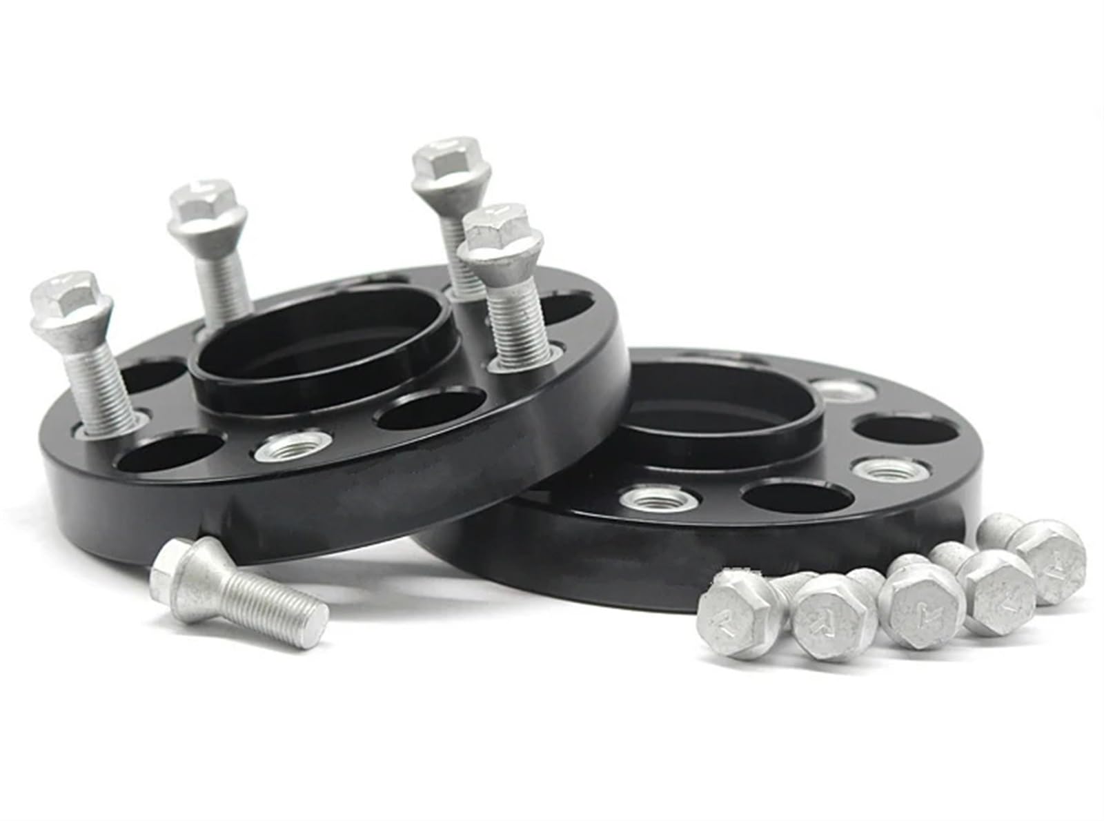 Lug Wheel Spacers 2 STÜCKE 25/30/35/40mm Spurverbreiterung Adapter PCD 5x114,3 67,1mm Für Ferrari 488 Für Pista/Für Spider 812 Für Superfast Für GTC4Lusso Wheel Spacers Wheel Spacers Power(2PCS 25MM) von FUTWIZ