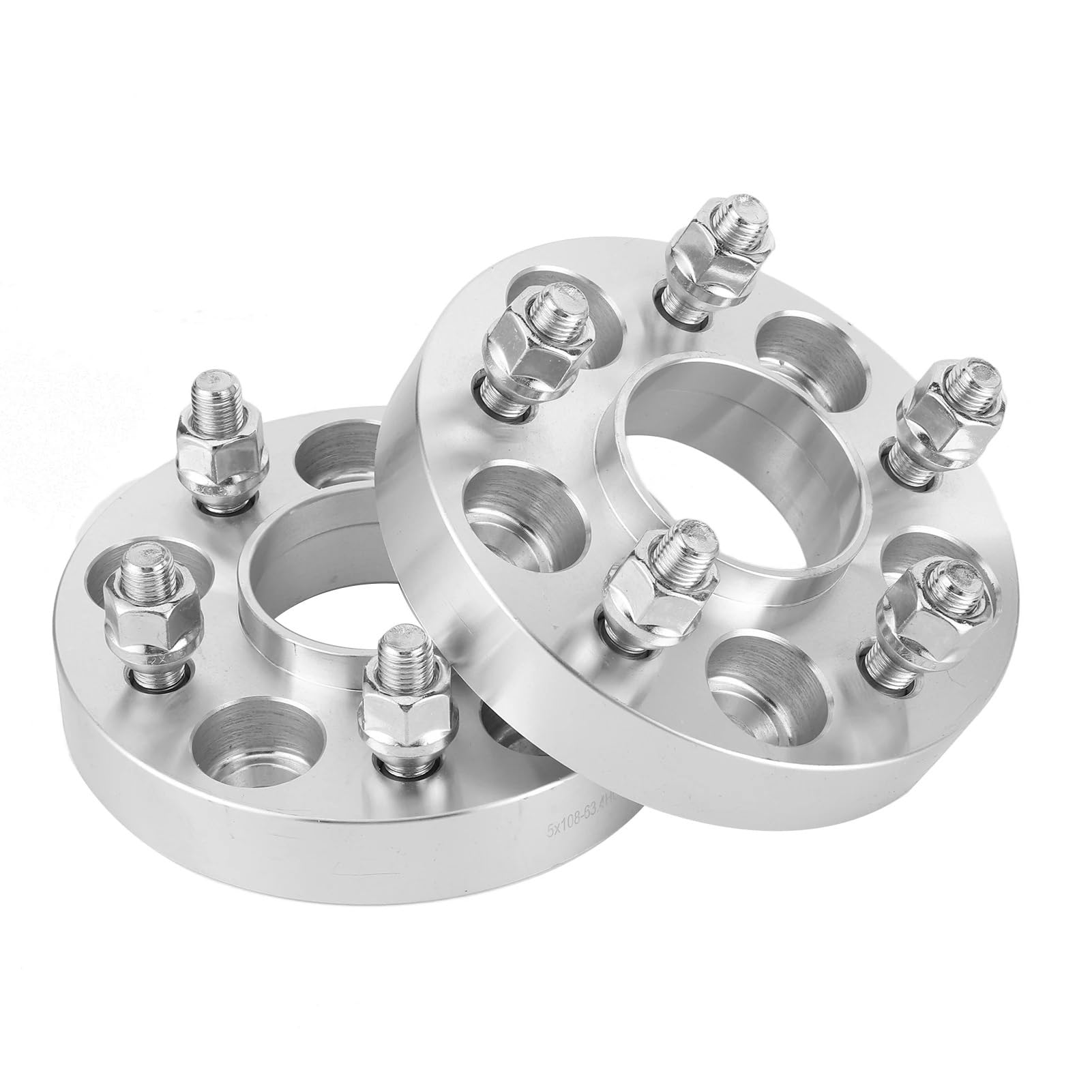 Lug Wheel Spacers 2 Stücke Rad Spacer 25mm Hub Centric Adapter Flansch 5x108mm PCD Für MK2 MK3 RS ST Wheel Spacers Wheel Spacers Power von FUTWIZ