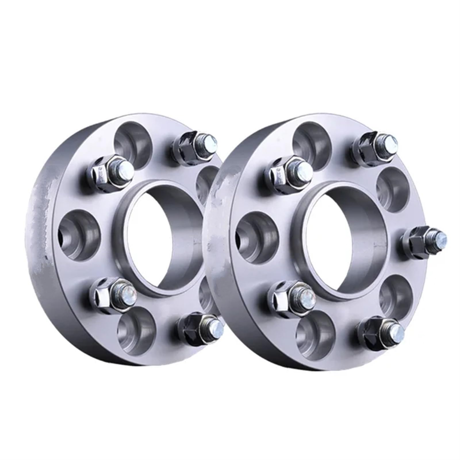 Lug Wheel Spacers 2 Stücke Spurverbreiterungen PCD 5x108 CB 63,4mm M12 * 1,5 7075-T6 Aluminium Legierung Für Jaguar Für XJ Für XK Für XF Für X-TYPE Für S-TYPE Wheel Spacers Wheel Spacers Power(2Pcs sp von FUTWIZ