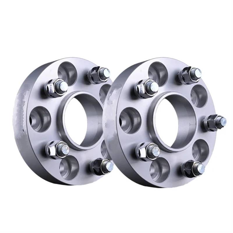 Lug Wheel Spacers 7075-T6 Aluminiumlegierung 2 Stück Spurverbreiterungen PCD 5x108 CB 63,4mm M12 * 1,5 Für Jaguar Für XJ Für XK Für XF Für X-TYPE Für S-TYPE Wheel Spacers Wheel Spacers Power(2Pcs spac von FUTWIZ