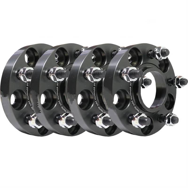 Lug Wheel Spacers Flanschplatte T6-7075 Aluminium-Radverbreiterungen Nabenadapter 4 STÜCKE 5x108 60,1 Für Chery Für Jetour Für Traveller Für T2 Wheel Spacers Wheel Spacers Power(4pcs 30mm-BK) von FUTWIZ