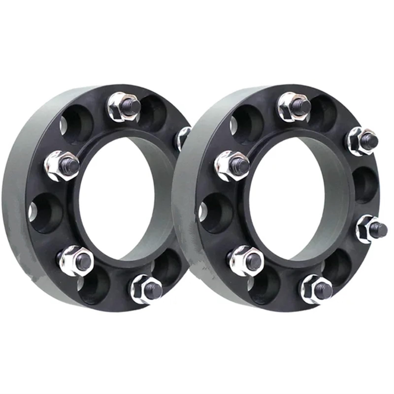 Lug Wheel Spacers T6-7075 Geschmiedete Aluminiumlegierung 2-teiliges Spurverbreiterung 6x139,7 CB 106,1 Für Toyota Für Land Für Cruiser Für Prado Für Revo Für Vigo Wheel Spacers Wheel Spacers Power(2P von FUTWIZ