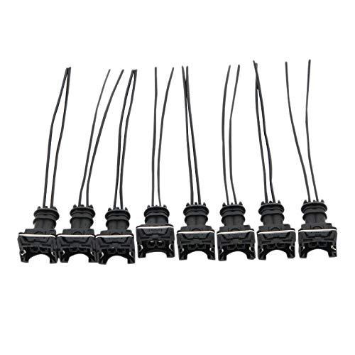 FUWIND 8 StüCke Treibstoff Injektor Verbinder Kabel Stecker Clips für EV1 OBD1 Pigtail Schneiden und SpleißEn von FUWIND